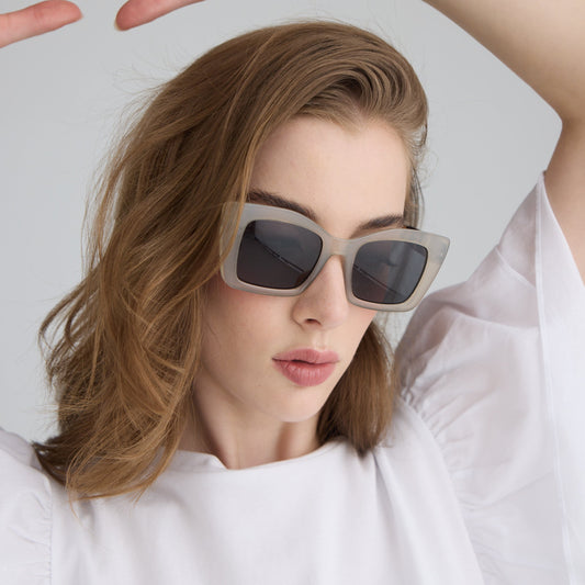 Cleo Sunglasses Green/Tortoise Shell