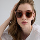 Valentina Sunglasses Beige