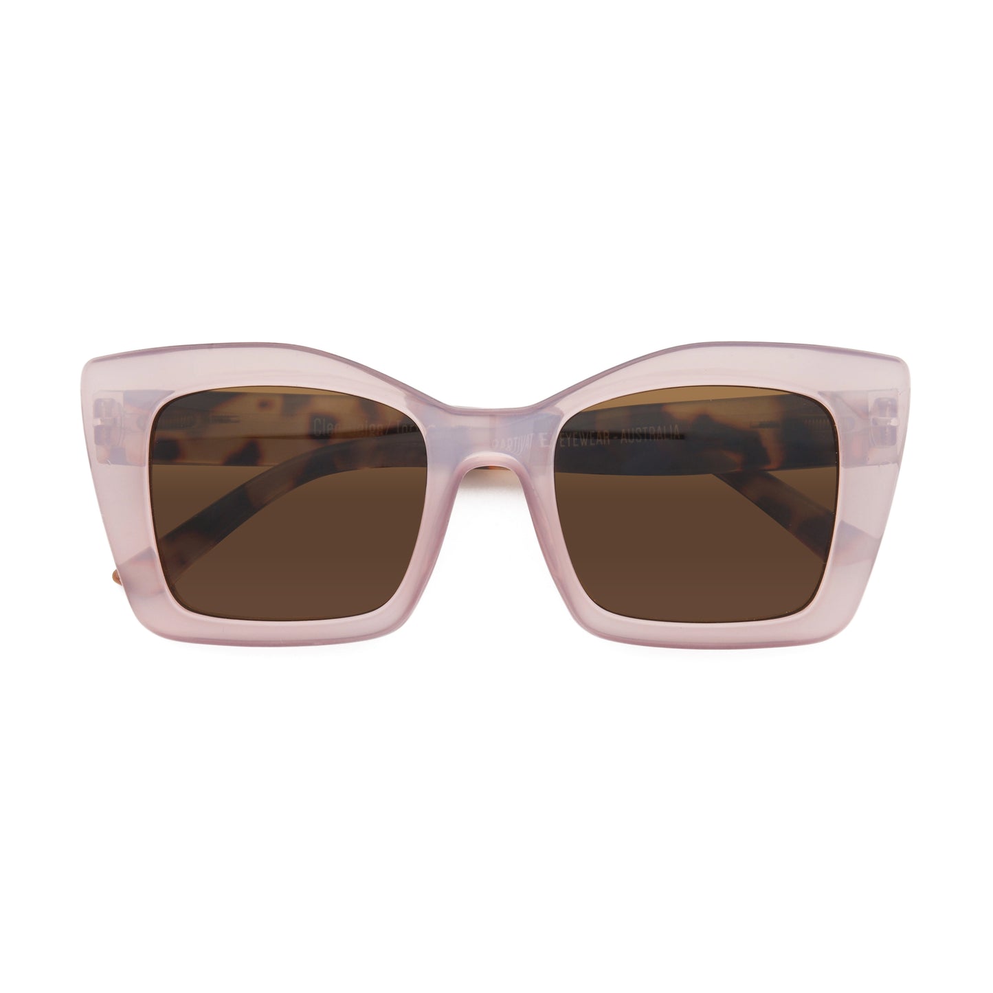 Cleo Sunglasses Beige/Tortoise Shell